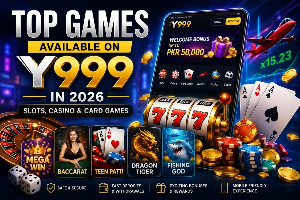Y999 game categories overview
